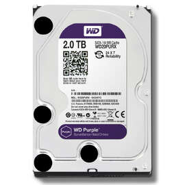 Жесткий диск для видеонаблюдения  WD Purple WD20PURX