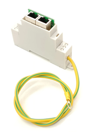 Грозозащита Ethernet SNR-SPNet-BP1010-IP20 с креплением на DIN