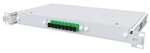 Кросс оптический 19" (ШКОС), 1U, укомплектованный на 8SC/APC (ODF-8SC/8SC(9/125)/8)