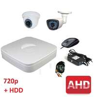 Комплект для видеонаблюдения AHD-2 универсальный 720p