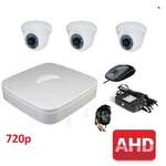 Комплект для видеонаблюдения AHD-3 дом-офис 720p (без HDD)