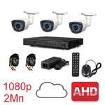 Комплект для видеонаблюдения AHD-3 Улица 1080p (без HDD)