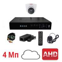 Комплект для видеонаблюдения AHD-1 дом-офис 4Мп (без HDD)