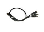 Переходник Optimus AVIA-AVIA+DC+RCA 0.5 